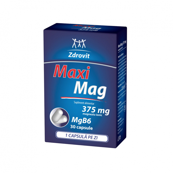 MaxiMag mg 30 capsule » Pret 36,10Lei • Puterea Plantelor
