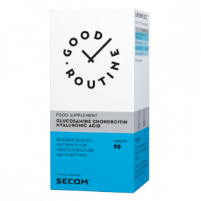 Good Routine - Glucosamine Chondroitin Hyaluronic Acid, 90cps, Secom
