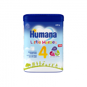 Formula de lapte Little Heroes 4, 18 luni+, 650g, Humana