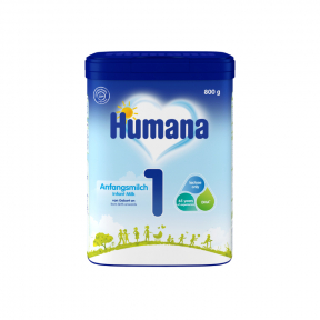 Formula lapte de inceput Humana 1, de la nastere, 800g, Humana