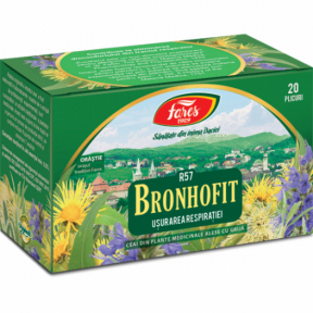 ceai Bronhofit R57, 20 plicuri, Fares