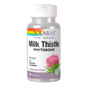 Milk Thistle Phytosome, 30cps, Solaray