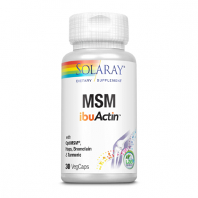MSM Ibuactin, 30cps, Solaray