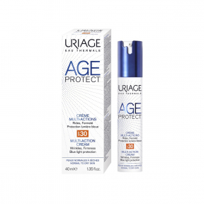 Fluid antiaging, multi-action cu SPF 30, age protect, 40 ml, URIAGE