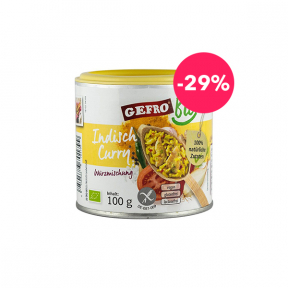 Amestec de condimente Curry Indian, BIO, 100g, Gefro