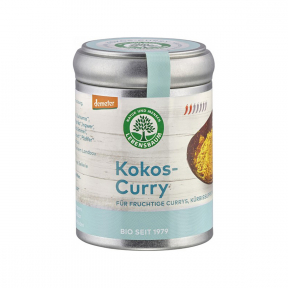 Amestec de condimente cocos si curry, BIO, 65g, LEBENSBAUM