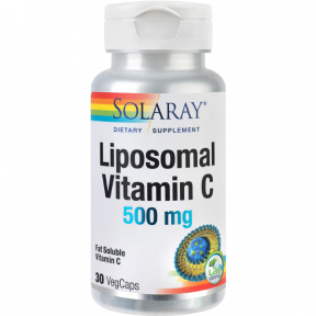 Vitamina C Liposomal 500mg, 30cps, Solaray
