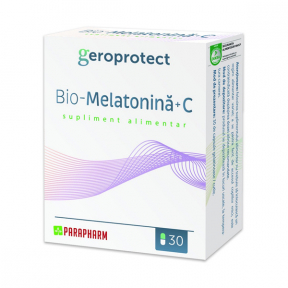 Bio-Melatonina+C, 30 capsule, Parapharm
