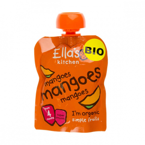 Piure mango, 100% natural, BIO, 4+ luni, 70g, Ella's Kitchen