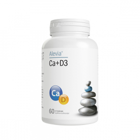 Calciu + Vitamina D3, 60 cp, Alevia