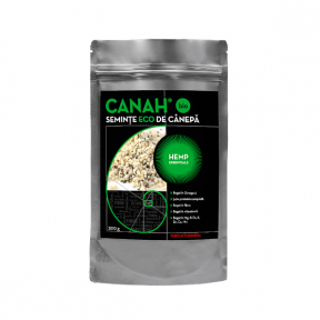 Semințe decorticate de cânepă, Eco, 300 grame, CANAH 