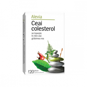 Ceai colesterol, 20 plicuri, Alevia
