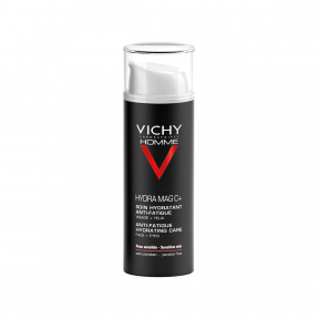Crema hidratanta si fortifianta, Vichy Homme Hydra Mag C , 24 h, 50 ml, Vichy