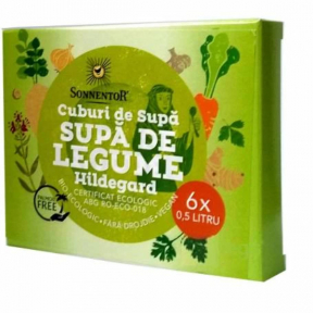 Cub supa legume ECO Hildegard, 6 cuburi, 60gr, Sonnetor