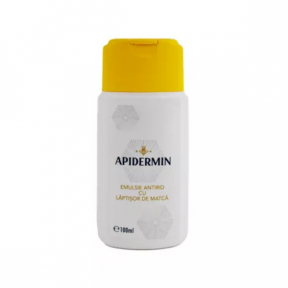 Emulsie antirid cu laptisor de matca Apidermin, 100 ml, Complex Apicol