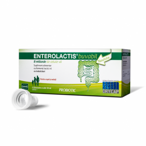 Enterolactis Buvabil, 10ml, 12 flacoane, Sofar