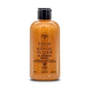 Gel scrub natural pt corp cu orhidee aurie, 250ml, Eolia