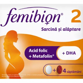 FEMIBION 2 SARCINA SI ALAPTARE CTX28 CPR+28 CPS