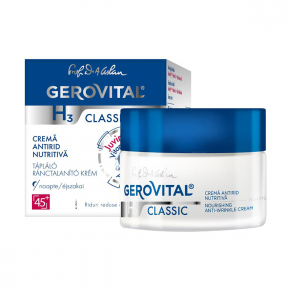 Crema antirid nutritiva H3 Classic, 50ml, GEROVITAL