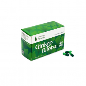 GINKGO BILOBA 40 mg 5bls.x10cps. - LAB REMEDIA