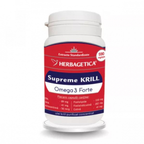 HERBAGETICA KRILL OIL SUPREME OMEGA 3 CTX30 CPS