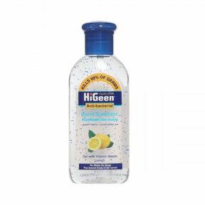 Gel anti-bacterian pentru maini, lemon, 110ml, HiGeen