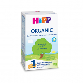 Lapte praf Organic 1,  Lapte de inceput, 300 gr, Hipp