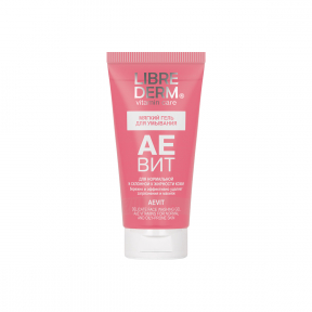 Gel pentru curatarea fina a fetei Aevit, 150ml, Librederm