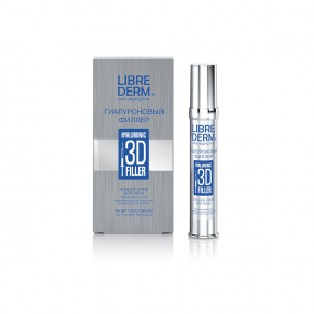 Crema de noapte pentru fata Hyaluronic 3D Filler, 30ml, Librederm