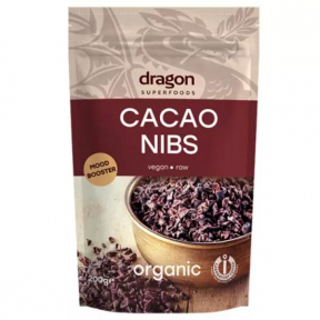 Miez din boabe de cacao ECO, 200g, Dragon Surperfoods