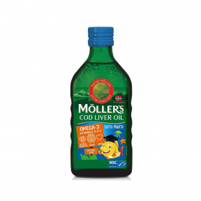 Moller's Cod Liver Oil, Tutti Frutti, 250ml, Moller's