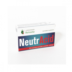 NeutrAcid, 24 comprimate, Laboratoarele Remedia