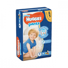 Huggies Pants nr. 4 boy, 9-14KG, 36 bucati, Huggies