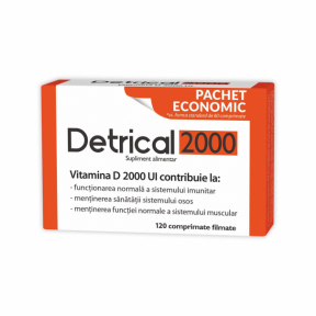 Detrical D3 2000 UI*120 cpr., Zdrovit