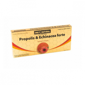 Propolis & Echinacea,10fiole,10ml (1000+1000mg), Only Natural
