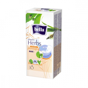 Panty Herbs Sensitive Patlagina, 18 bucati, Bella