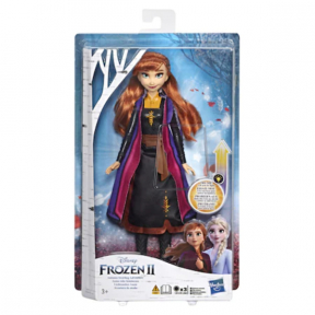 Papusa Disney Frozen II - Swirling Adventure, Anna