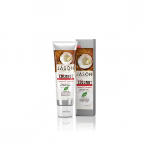 Pasta de dinti cu crema de cocos pentru albirea dintilor, 119 gr, Jason