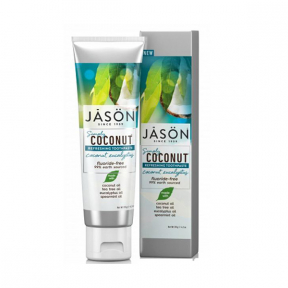 Pasta de dinti racoritoare cu cocos si eucalipt, 119 g, Jason