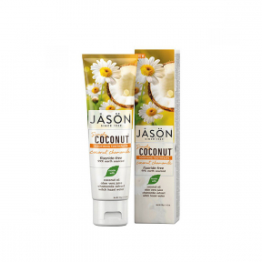 Pasta pentru dinti sensibili, cu cocos si musetel, 119 g, Jason