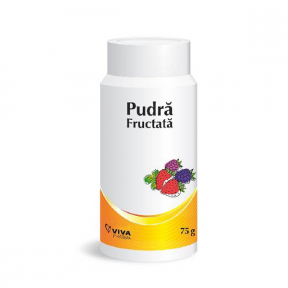 Pudra fructata, 75g, Viva Pharm