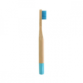 Periuta dentara din bambus, pentru copii, albastra, Bamboo
