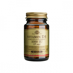 Vitamin D3 1000mg, 90 capsule, Solgar