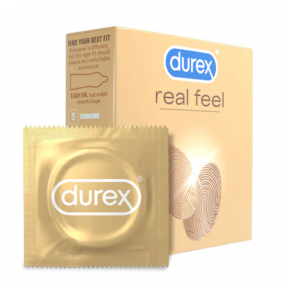 Prezervative Real Feel, 3buc, Durex