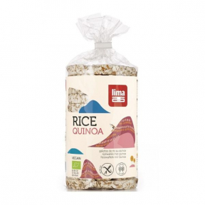 Rondele de orez expandat cu quinoa eco 100g Lima