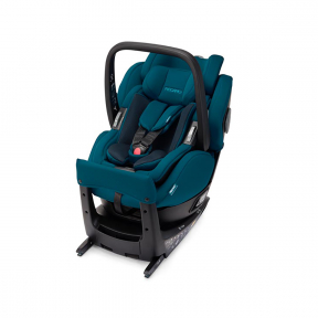 Scaun auto copii cu Isofix Salia Elite Select Teal Green, Rotativ 360°, grupa 0+, 0-13kg, Recaro