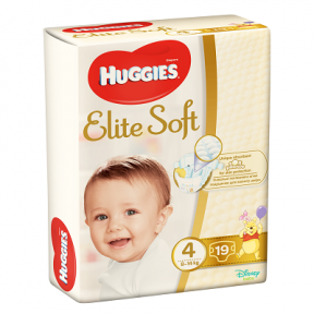 Chilotei de noapte Elite Soft Pants, 4 (9-14Kg), 19buc, HUGGIES