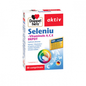 Seleniu, Vitaminele A,C,E Depot,  30 comprimate, Doppelherz