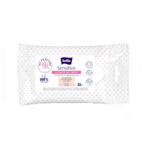 Servetele intime Sensitive, 20buc, Bella