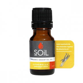 Ulei Esential Citronella 100% Organic, ECOCERT, 10ml, SOiL